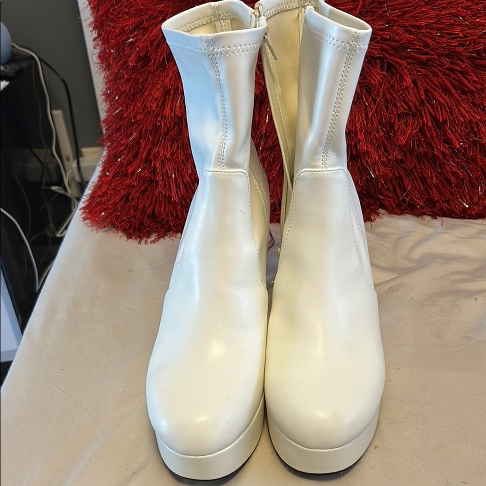 White Women's Boots